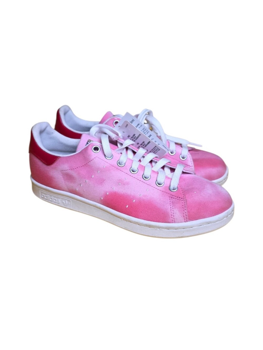 NWT Stan Smith Pharrell Williams Adidas Pink Red Men's Sz 7